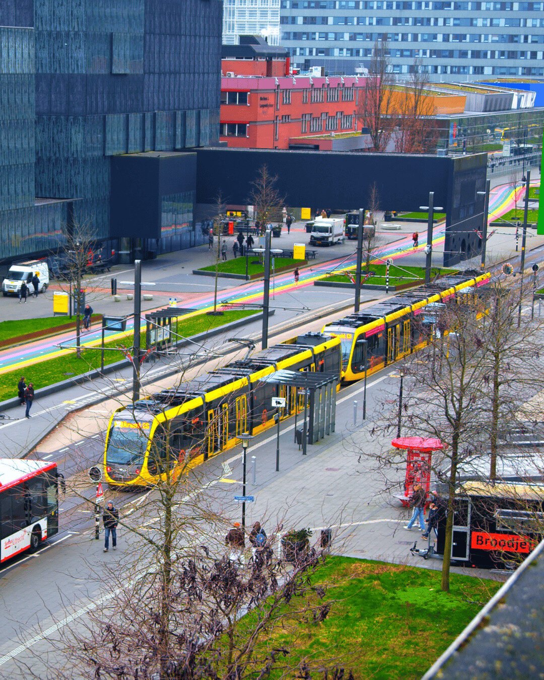 beveiliger op object universiteit stad 1