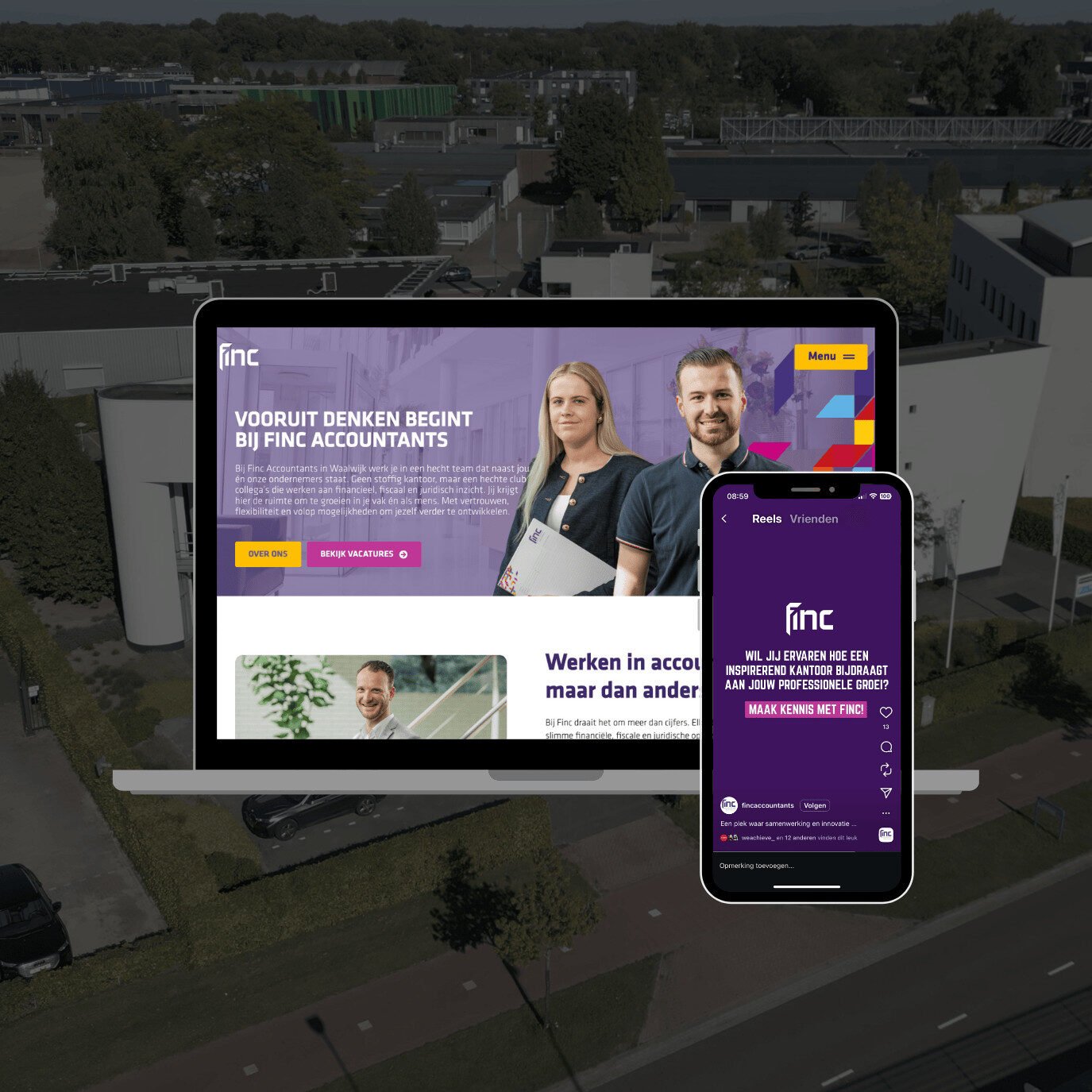 Vacaturecampagne Finc Fiscalist 4 fiscalisten werven vacature campagne finance 2