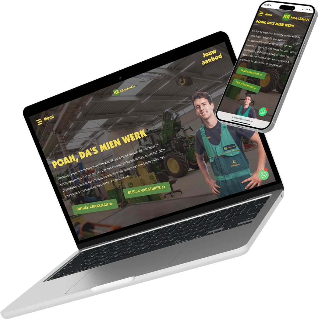 Werken-bij case: Kraakman 2 kraakman laptop