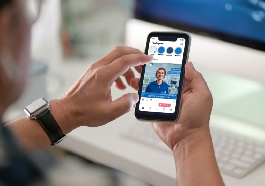 socialmedia advertentie industrie