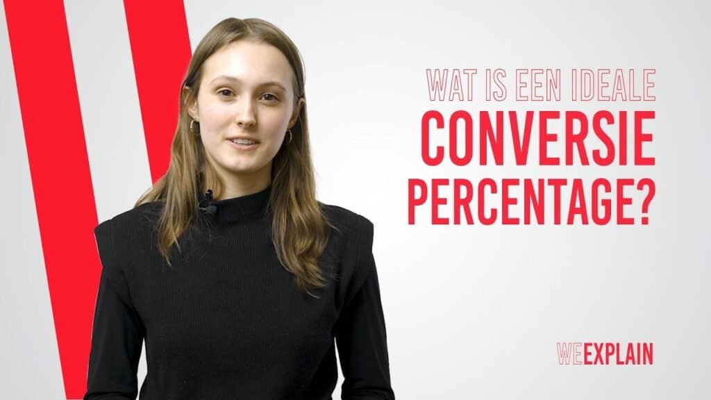 Conversie medewerker die het conversiepercentage voor vacatures toont.