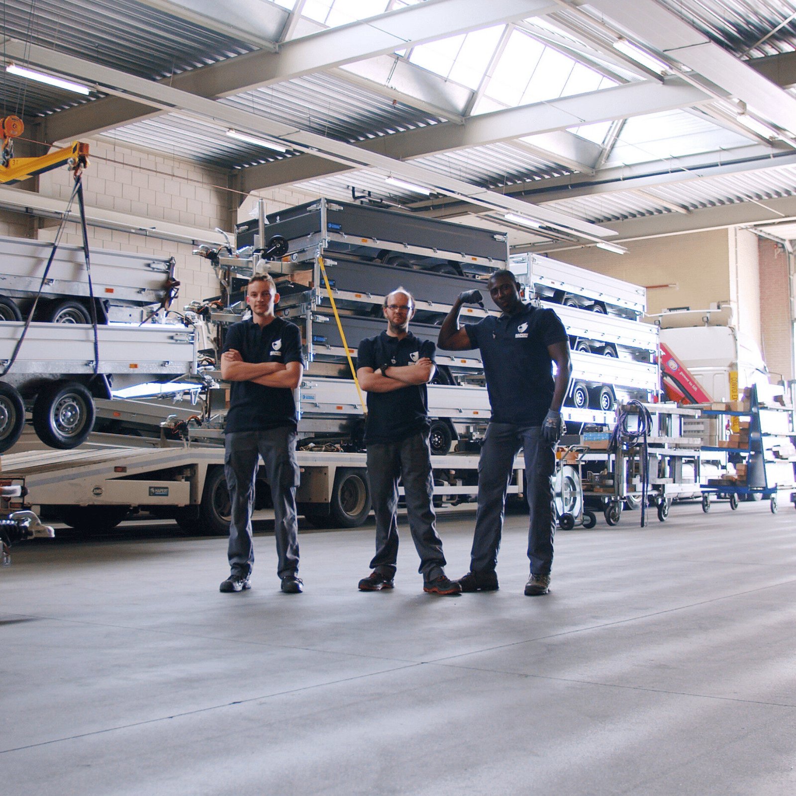 Vacaturecampagne HAPERT Assemblagemedewerker 3 assemblage medewerker werven aanhangers recruitment video 1