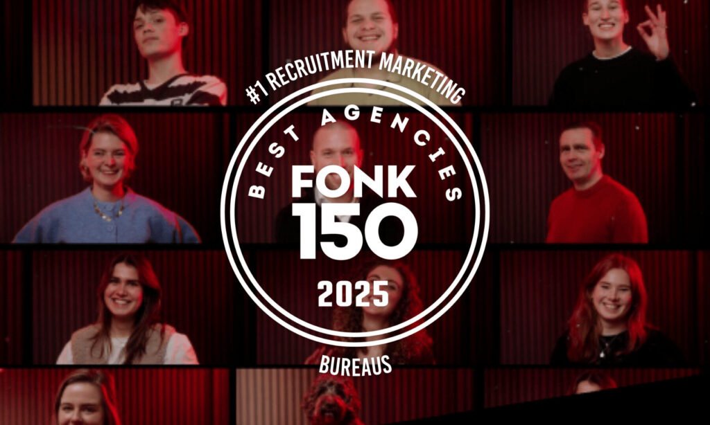 FONK150 Award Nr. 1 recruitment marketing bureau