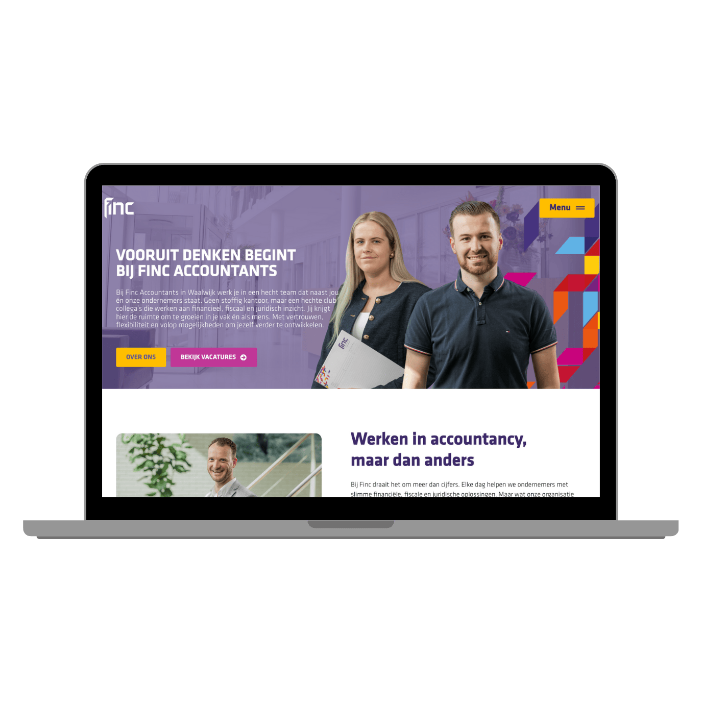 werken bij website accountantskantoor finance employer branding 2