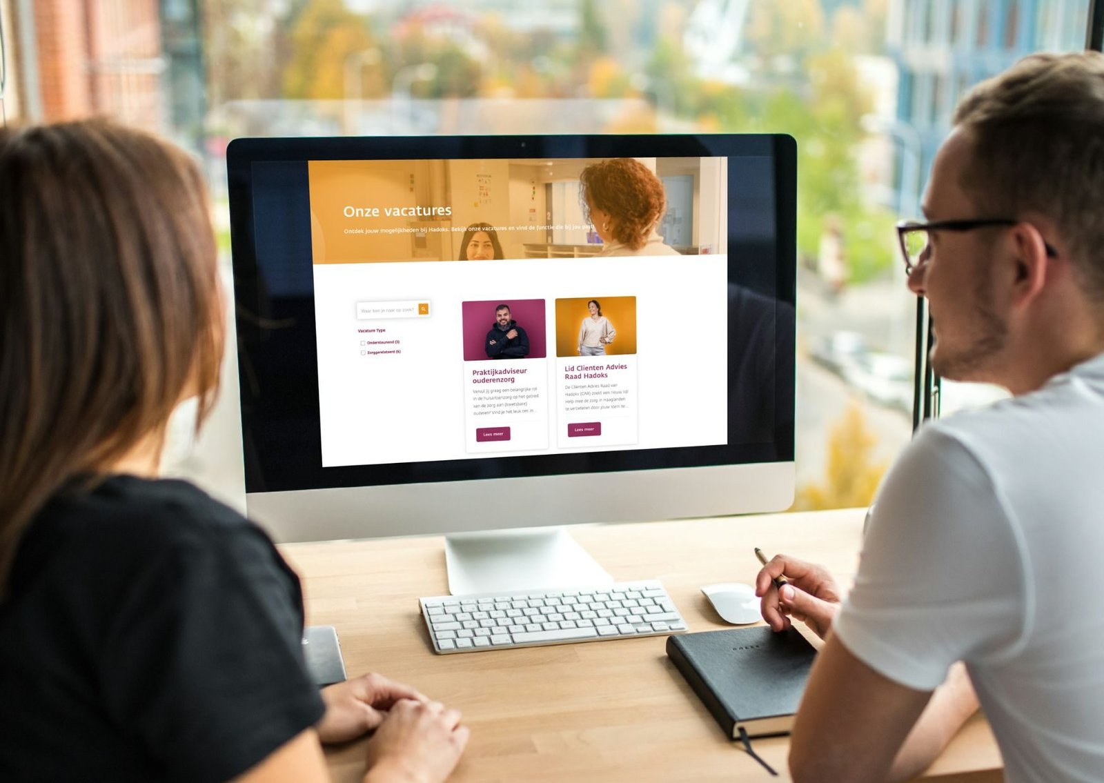werkenbij website koppelen met afas