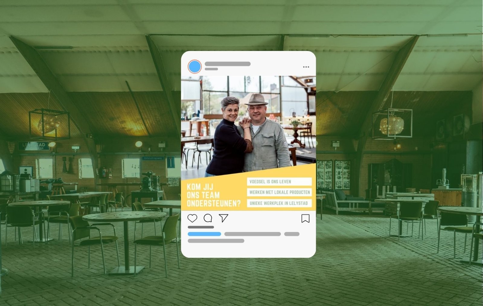 wervingscampagne horeca kok vinden vacature